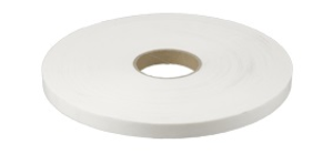 MOUSSE ADHESIVE DOUBLE FACE BLANCHE L19mmx30ml - Epaisseur 1mm